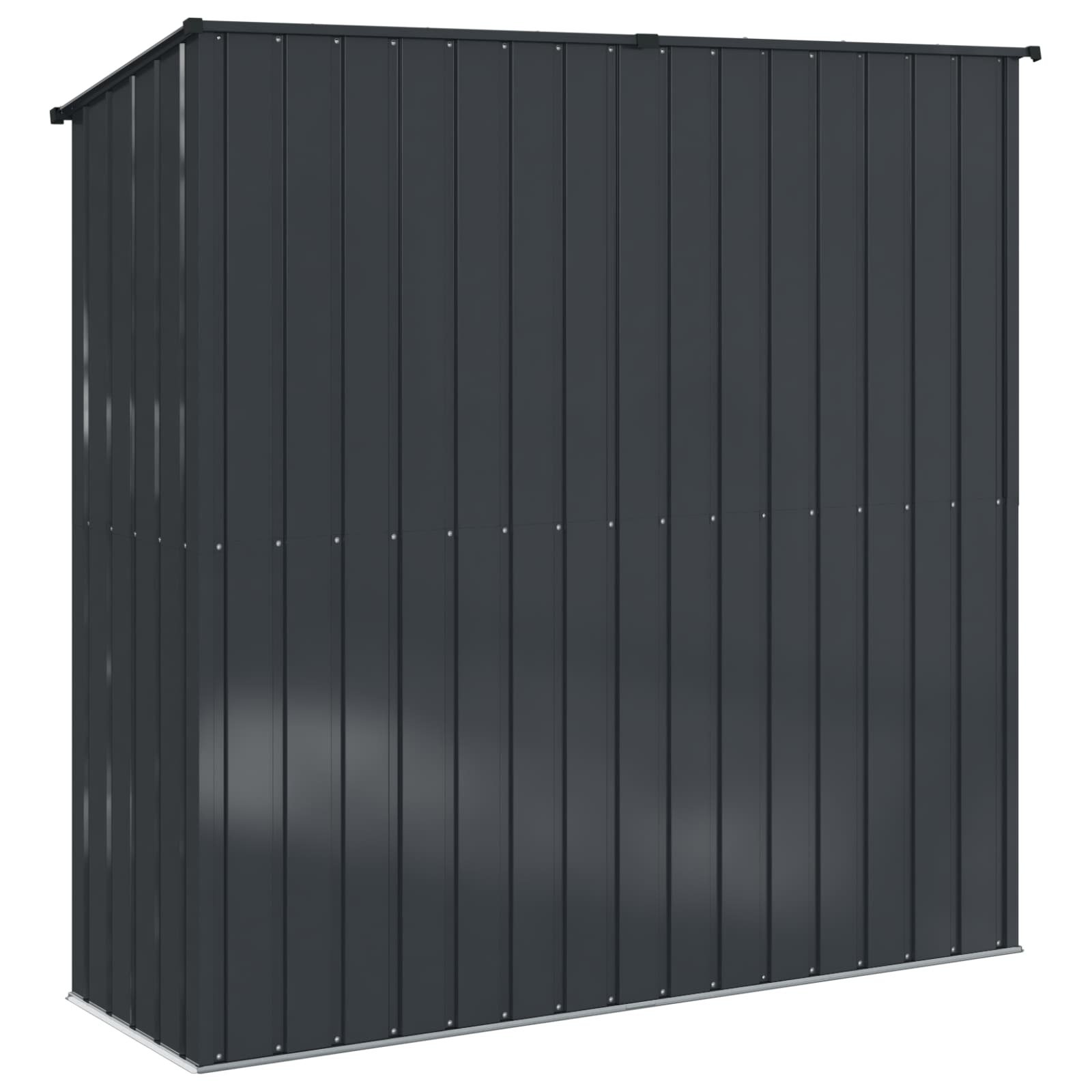 vidaXL Schowki ogrodowe Antracyt 203,5 x 73 x 200 cm Metal