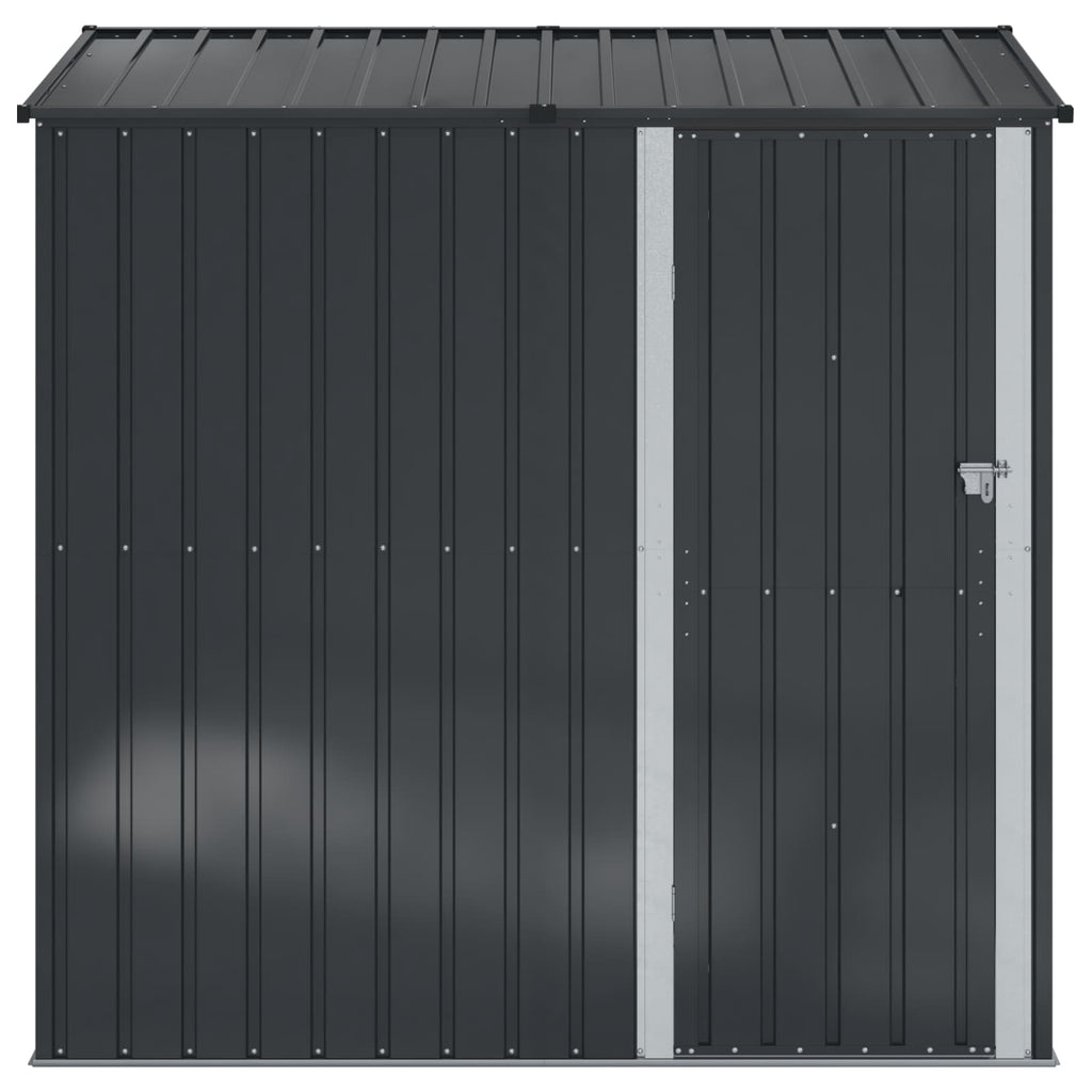 vidaXL Schowki ogrodowe Antracyt 203 x 85,5 x 200 cm Metal