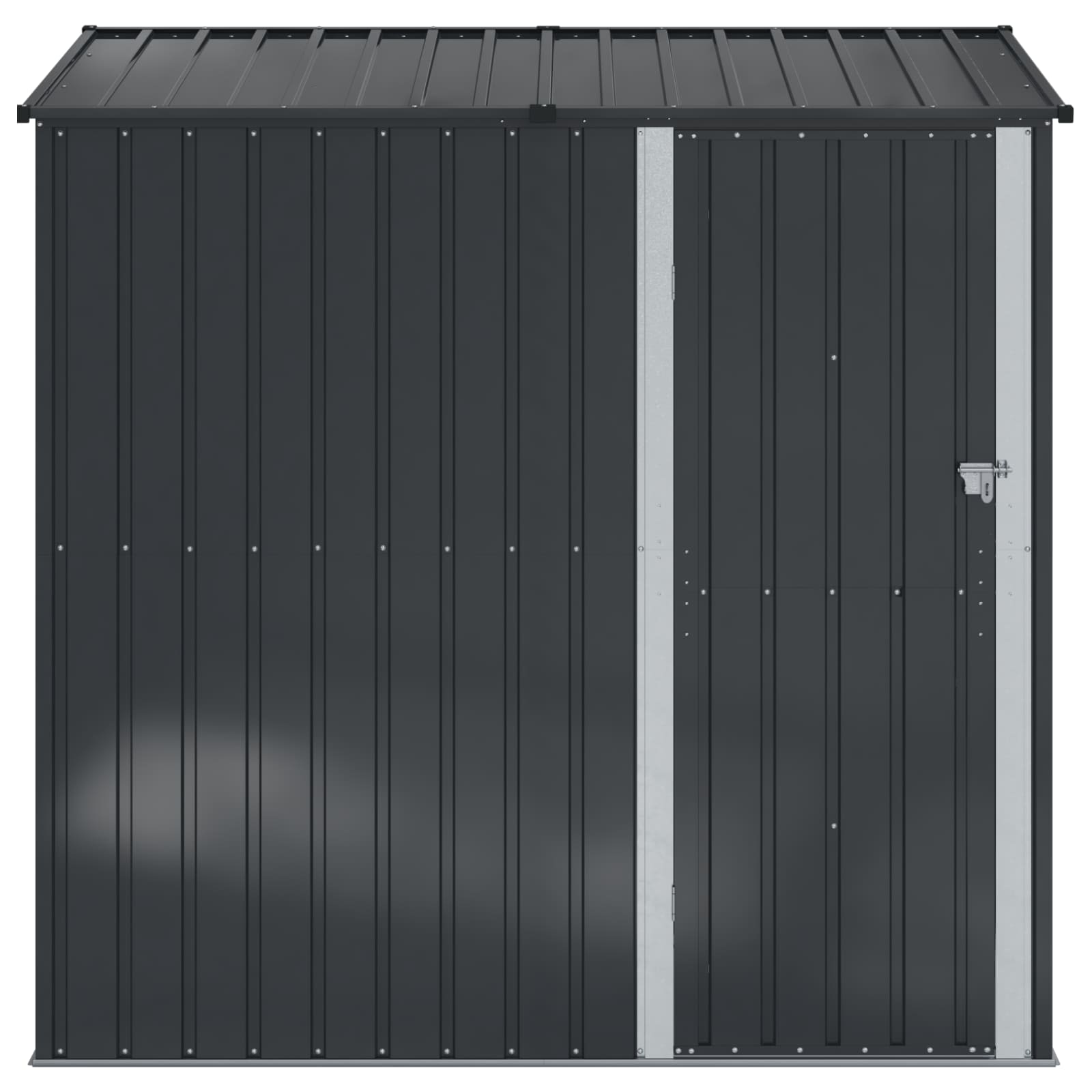 vidaXL Schowki ogrodowe Antracyt 203 x 85,5 x 200 cm Metal
