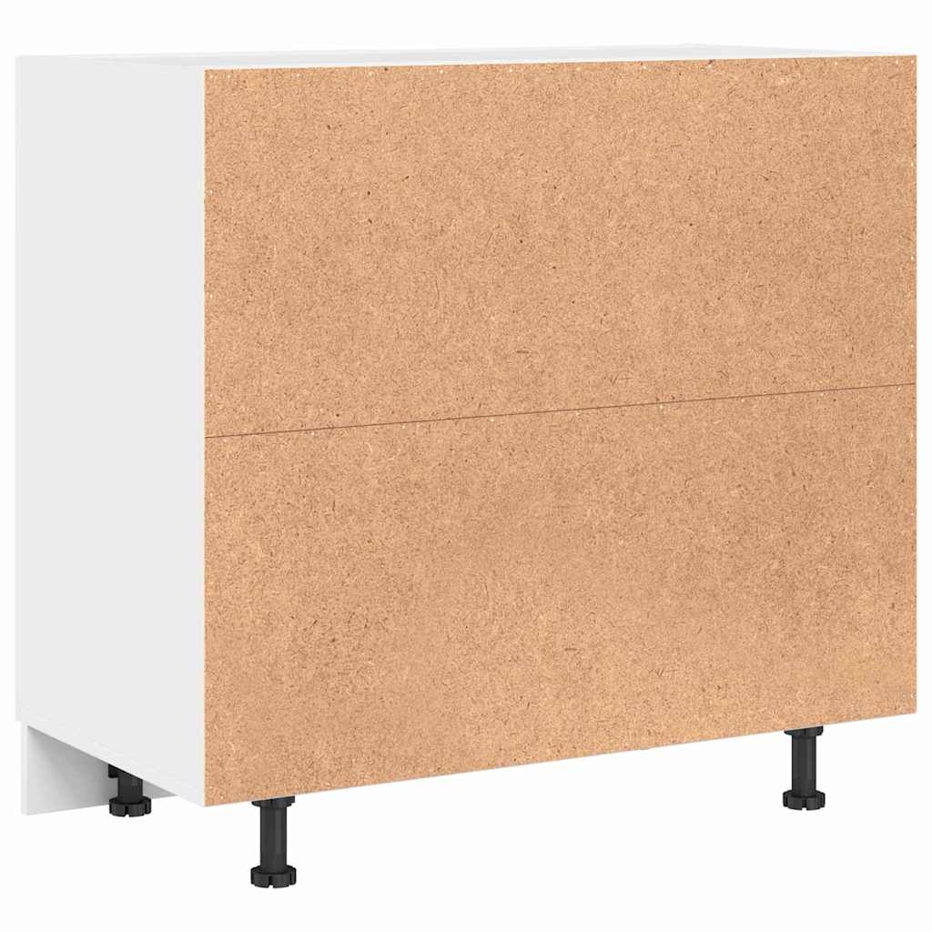 vidaXL Kuchnia Narożna Szafka Dolna Czarny dąb 86 x 46 x 81,5 cm
