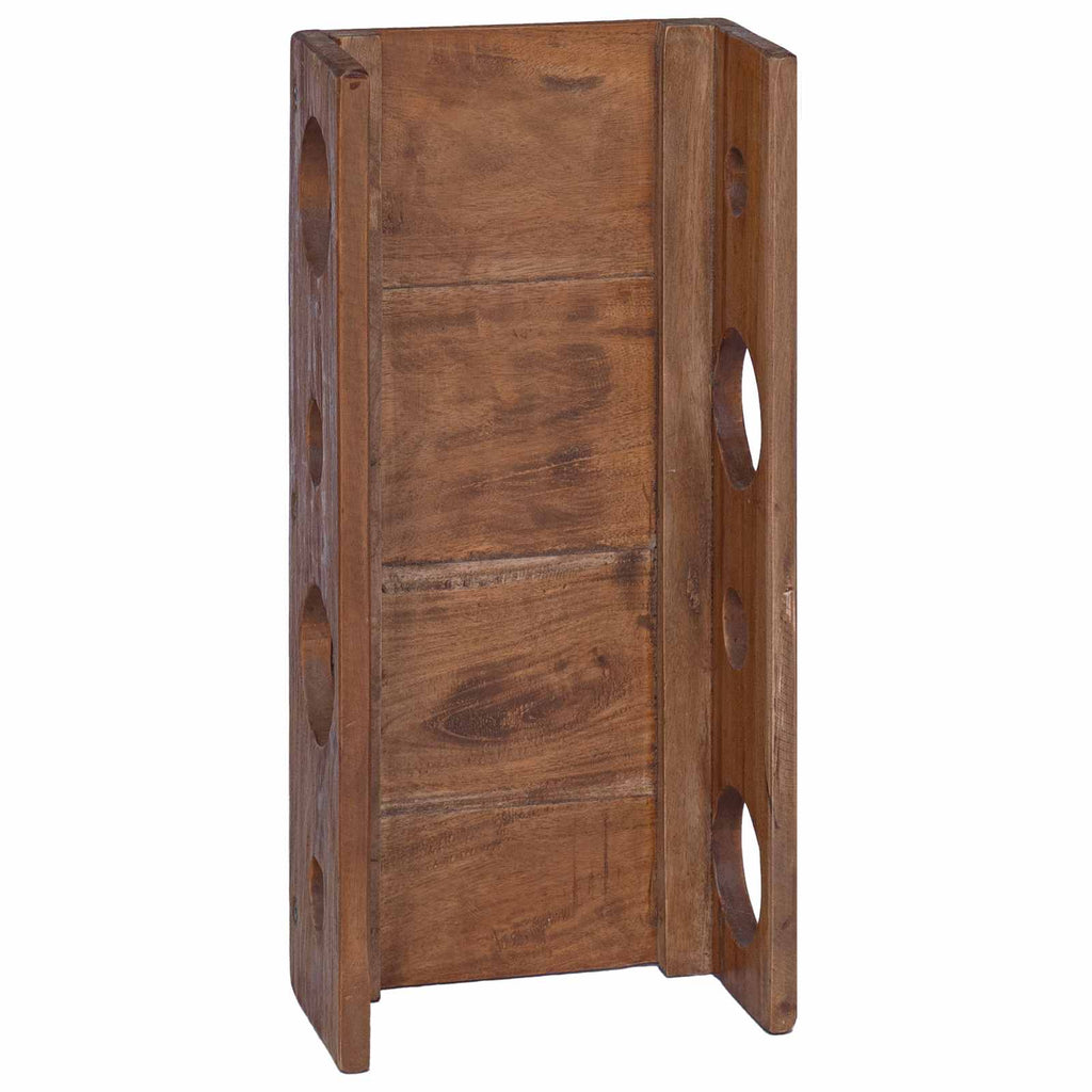 vidaXL Stojak Brązowy 24 x 13 x 54 cm Lite drewno mahoniowe