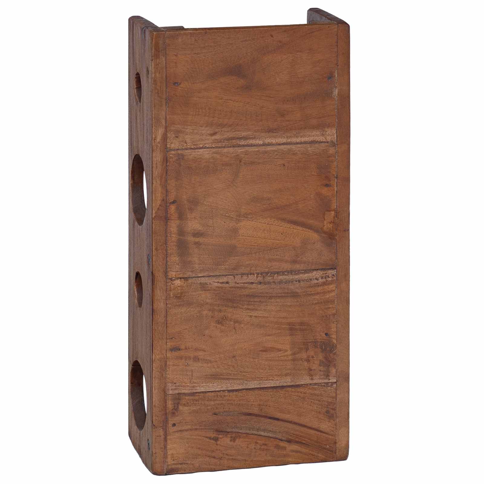 vidaXL Stojak Brązowy 24 x 13 x 54 cm Lite drewno mahoniowe