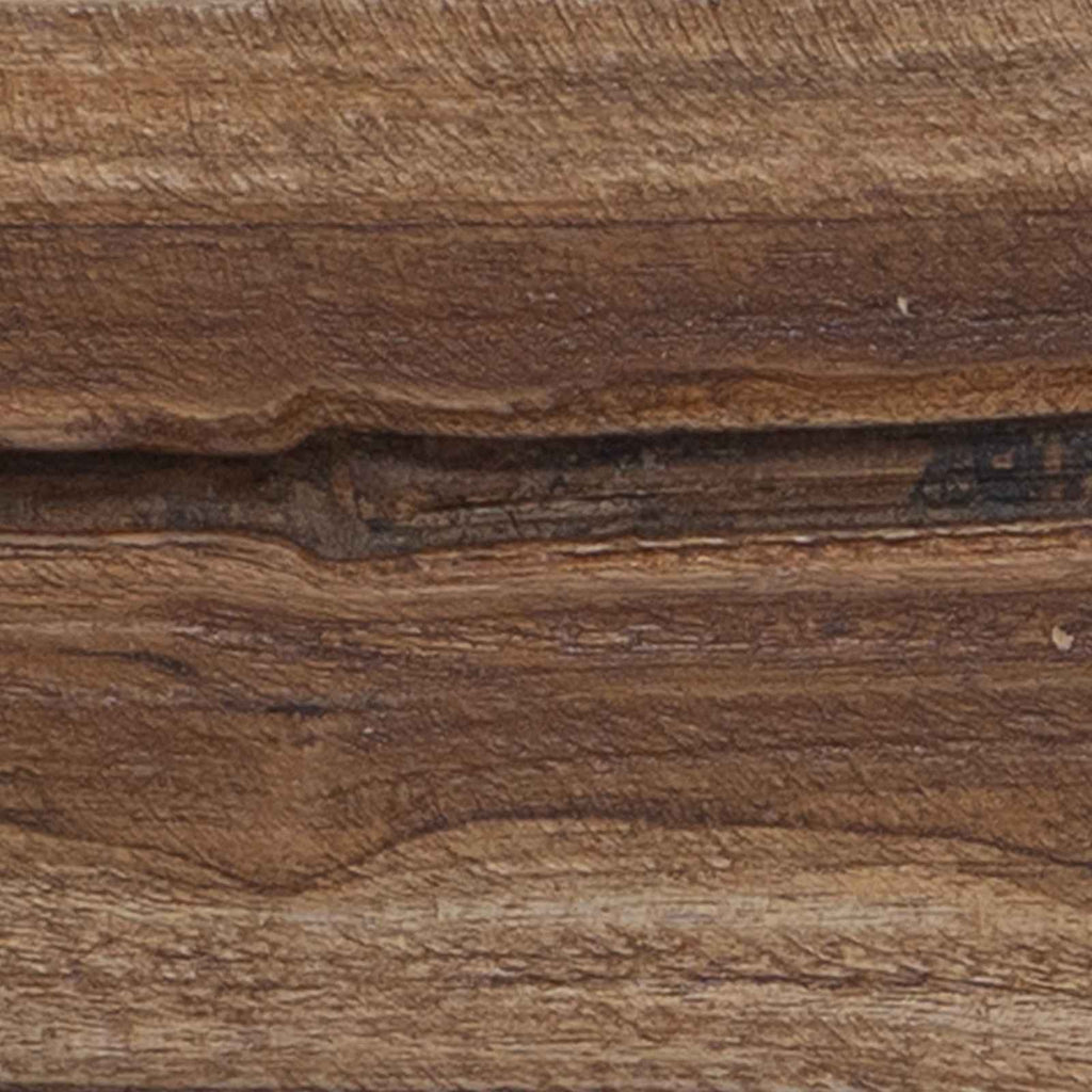 vidaXL ławka Naturalny 110 x 30 x 34 cm Lite drewno teakowe