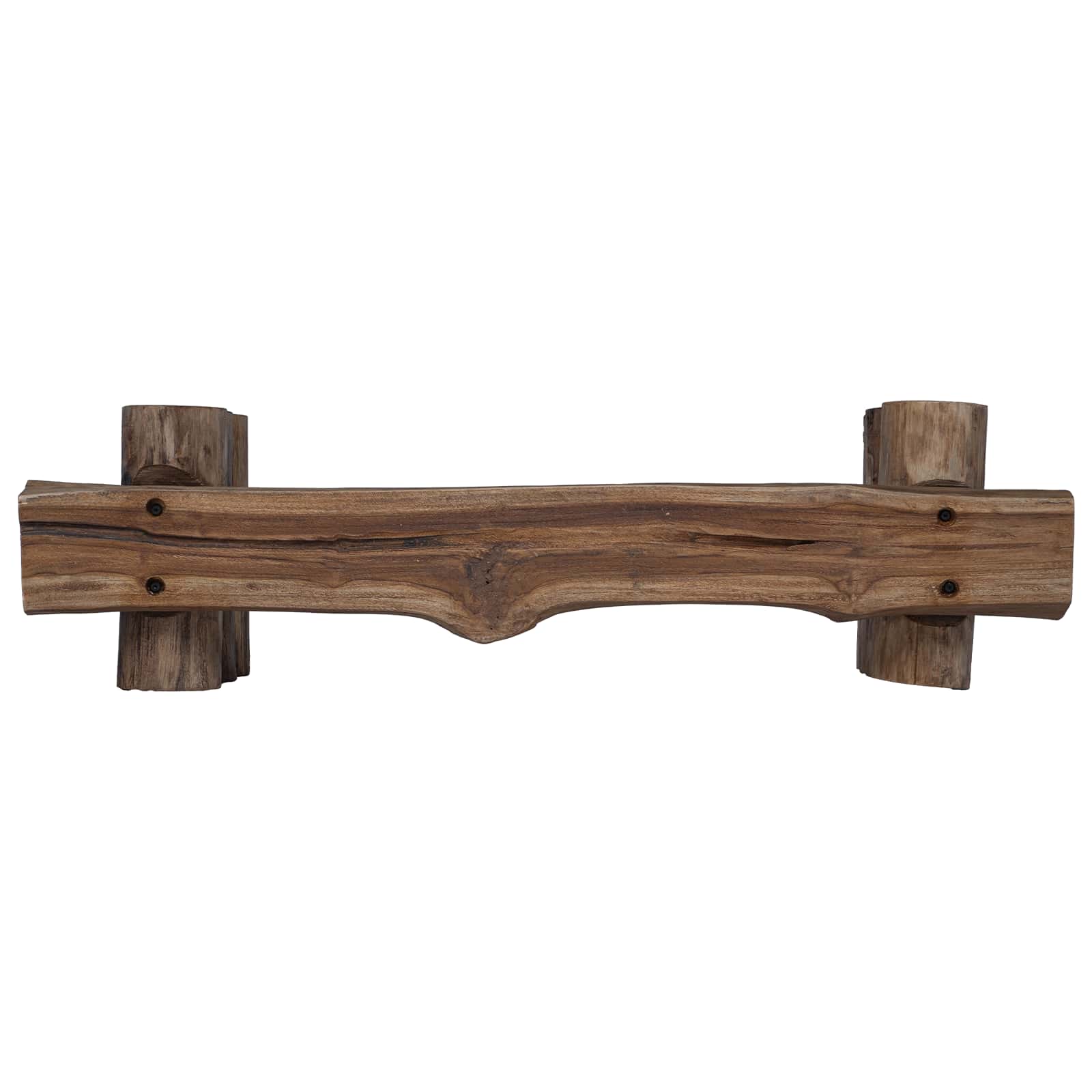 vidaXL ławka Naturalny 110 x 30 x 34 cm Lite drewno teakowe