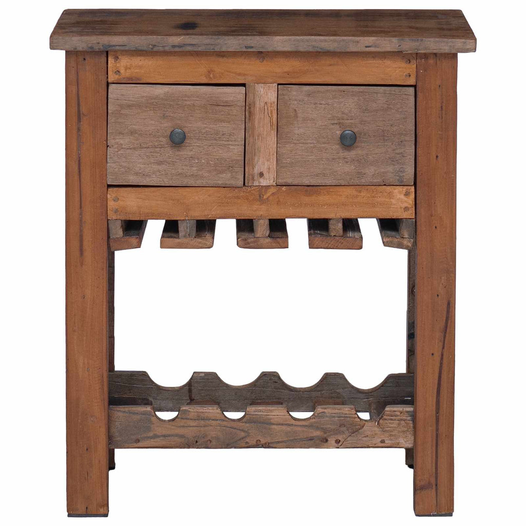 vidaXL Szafkowy Brązowy 60 x 30 x 70 cm Lite Drewno Recyklingowe