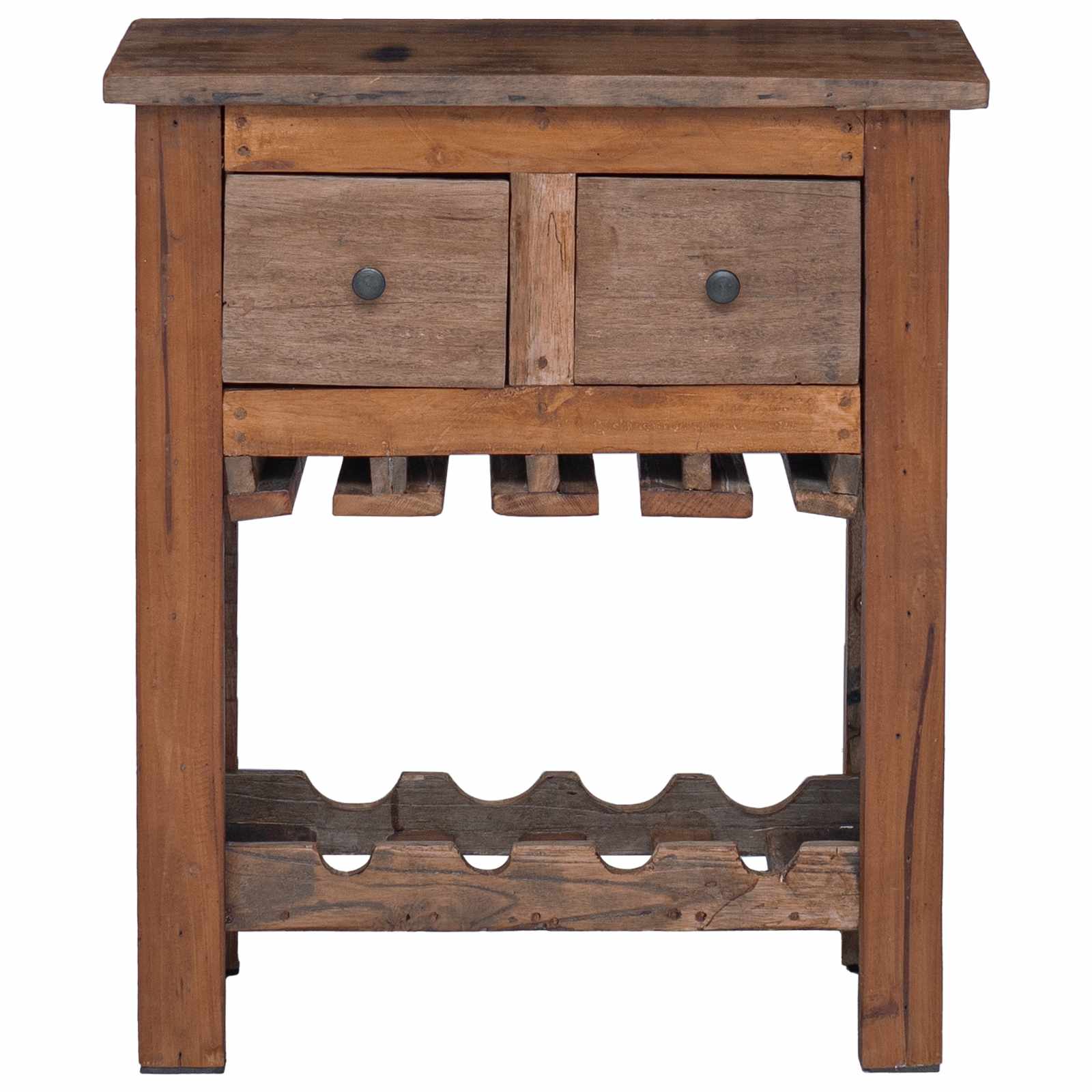 vidaXL Szafkowy Brązowy 60 x 30 x 70 cm Lite Drewno Recyklingowe