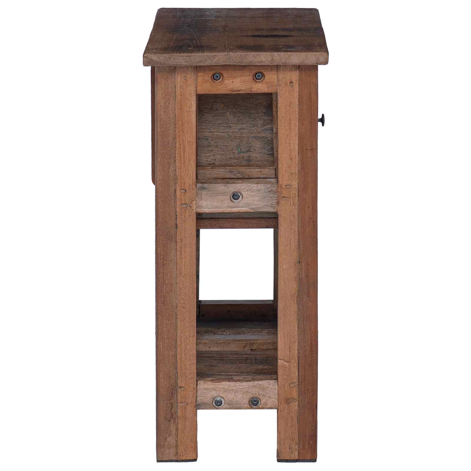 vidaXL Szafkowy Brązowy 60 x 30 x 70 cm Lite Drewno Recyklingowe