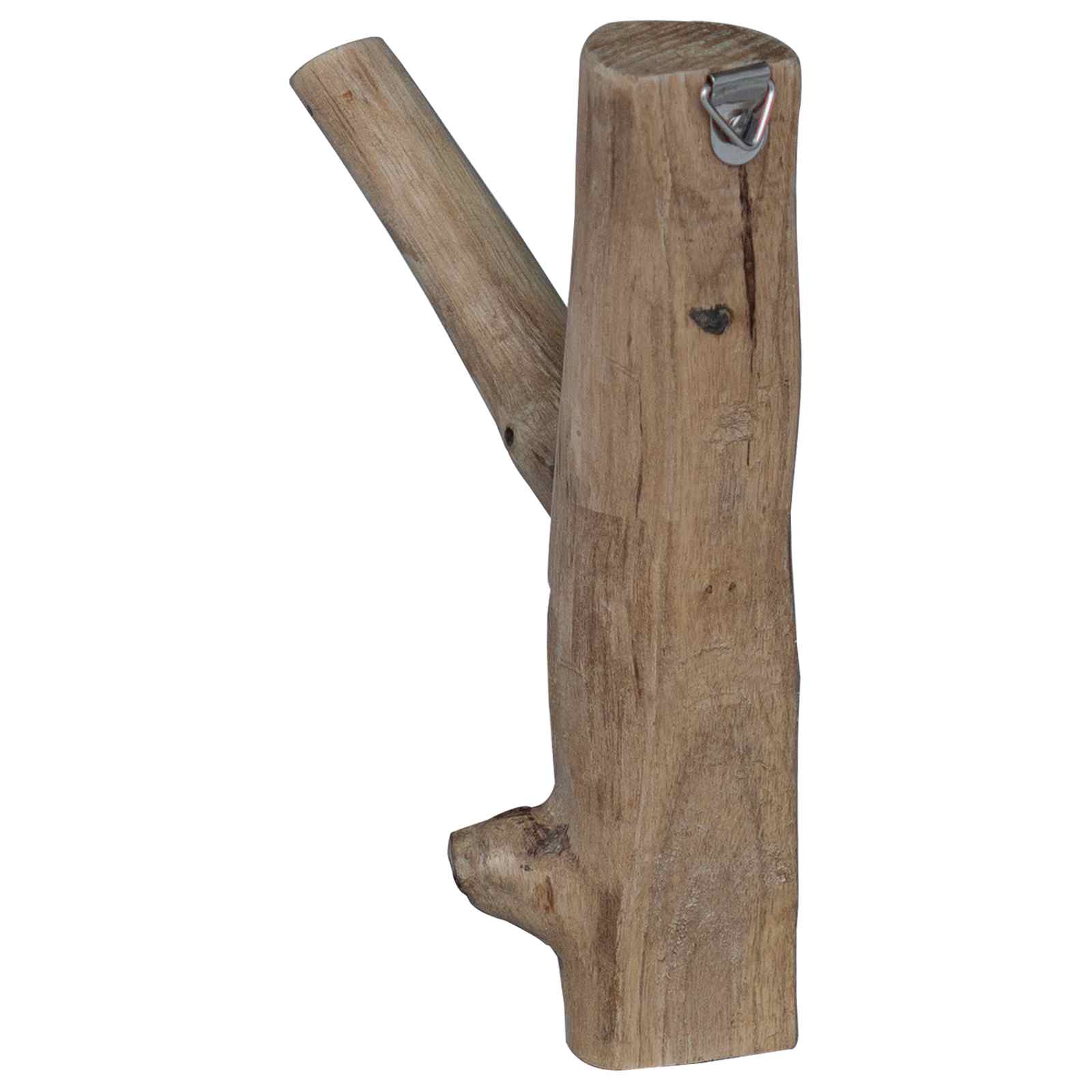 vidaXL Hak Brązowy 4 x 4 x 14 cm Lite Drewno Recyklingowe