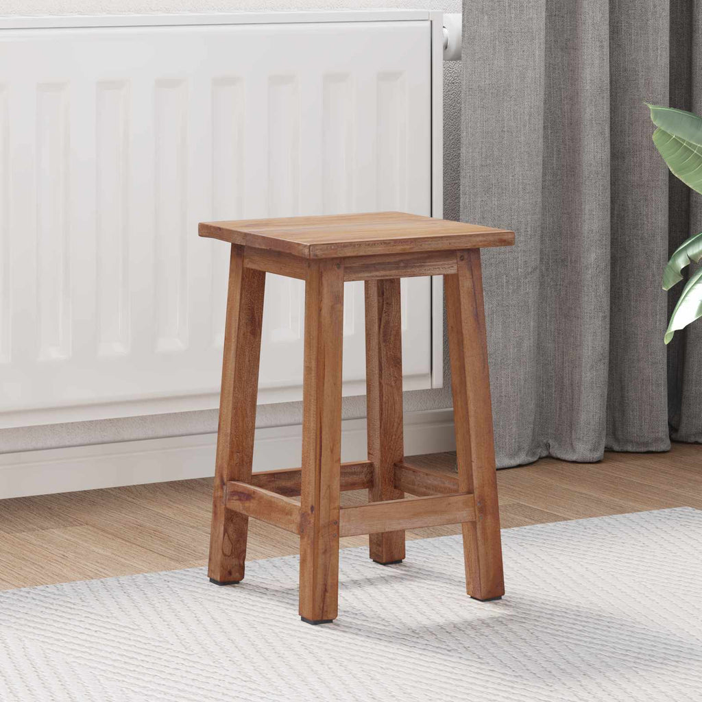 vidaXL Halka Naturalny 30 x 30 x 47 cm Drewno mahoniowe