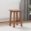 vidaXL Halka Naturalny 30 x 30 x 47 cm Drewno mahoniowe