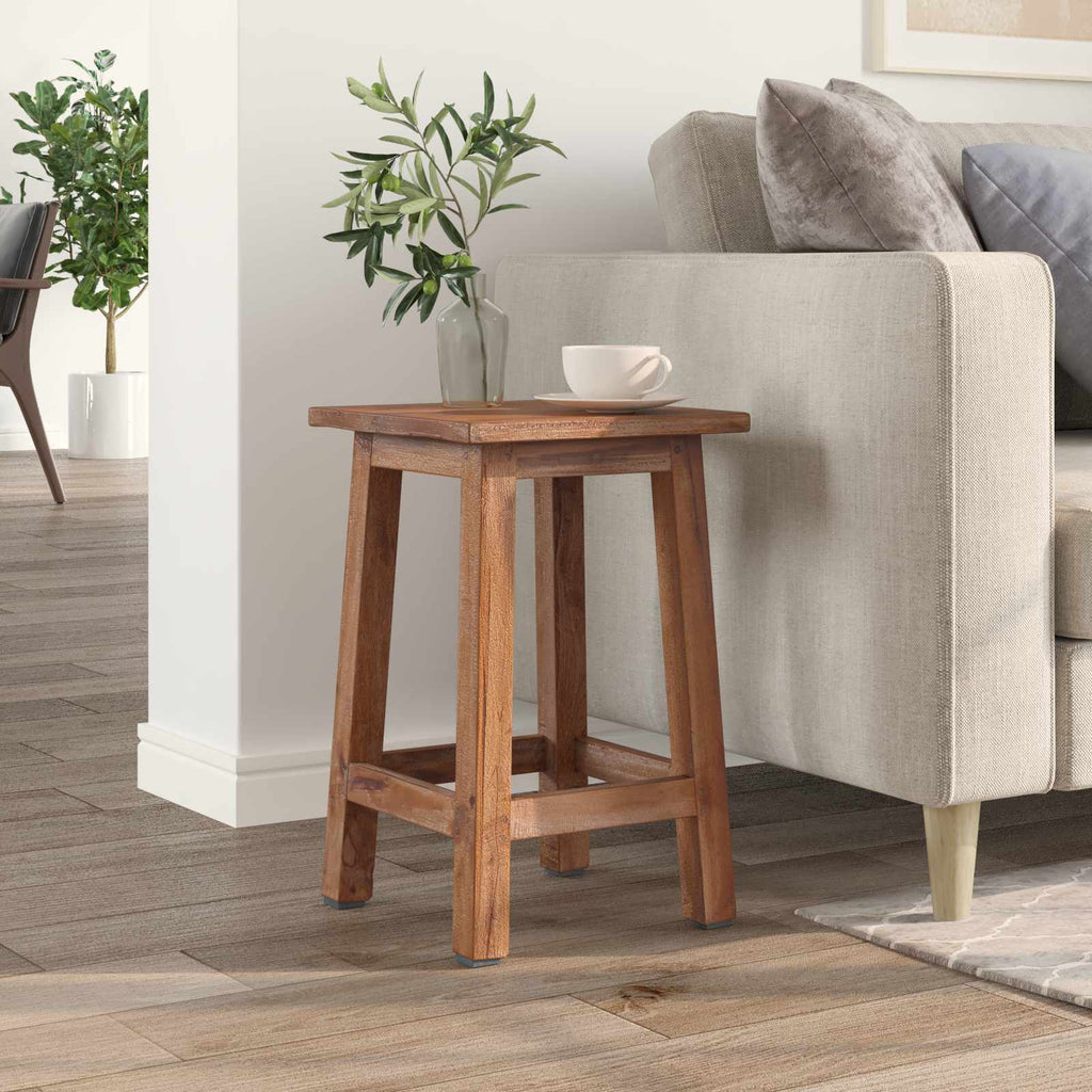 vidaXL Halka Naturalny 30 x 30 x 47 cm Drewno mahoniowe