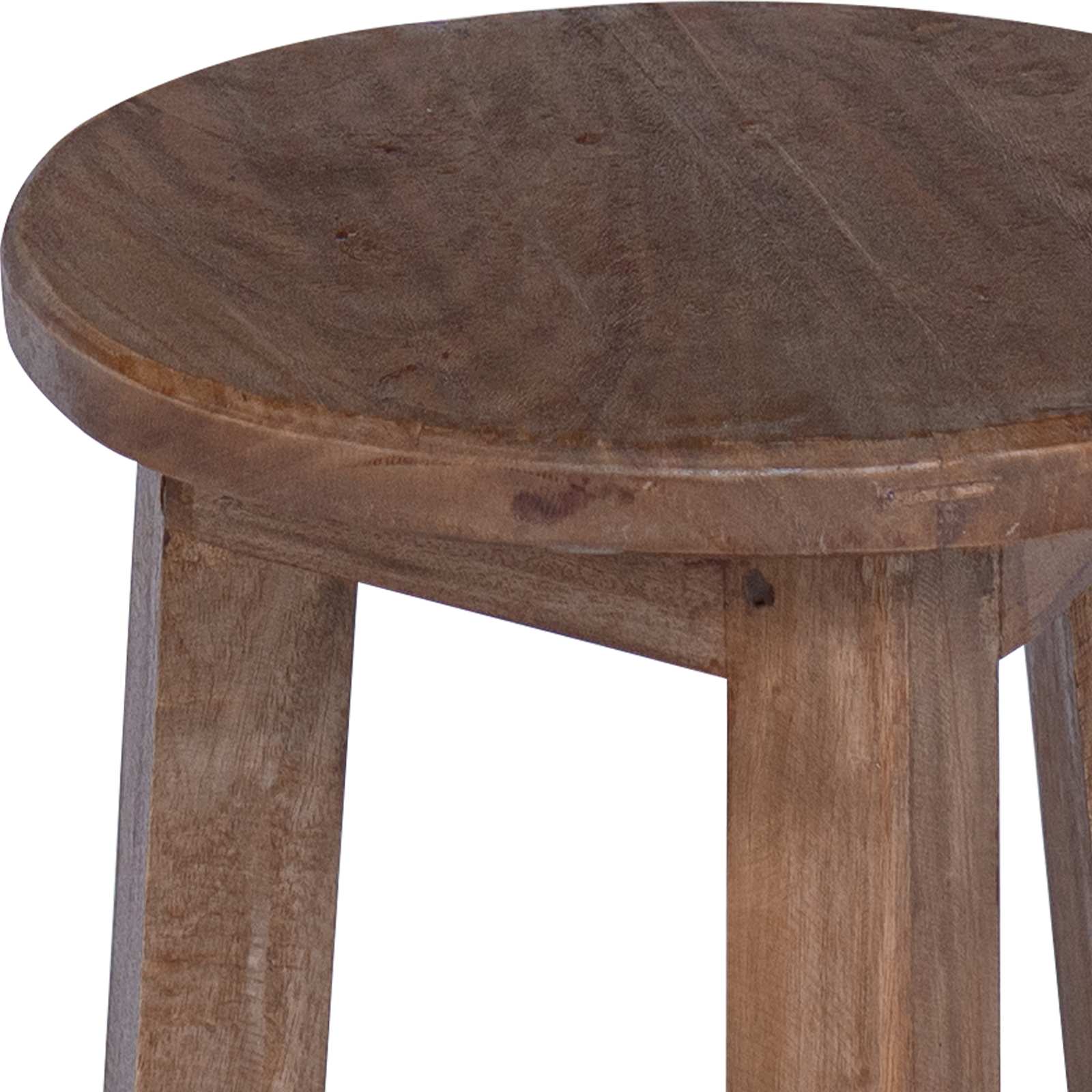 vidaXL Halka Naturalny 28 x 28 x 50 cm Drewno mahoniowe