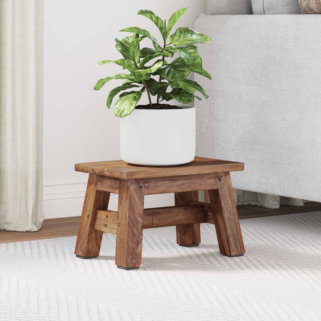 vidaXL Halka Naturalny 30 x 20 x 20 cm Drewno mahoniowe