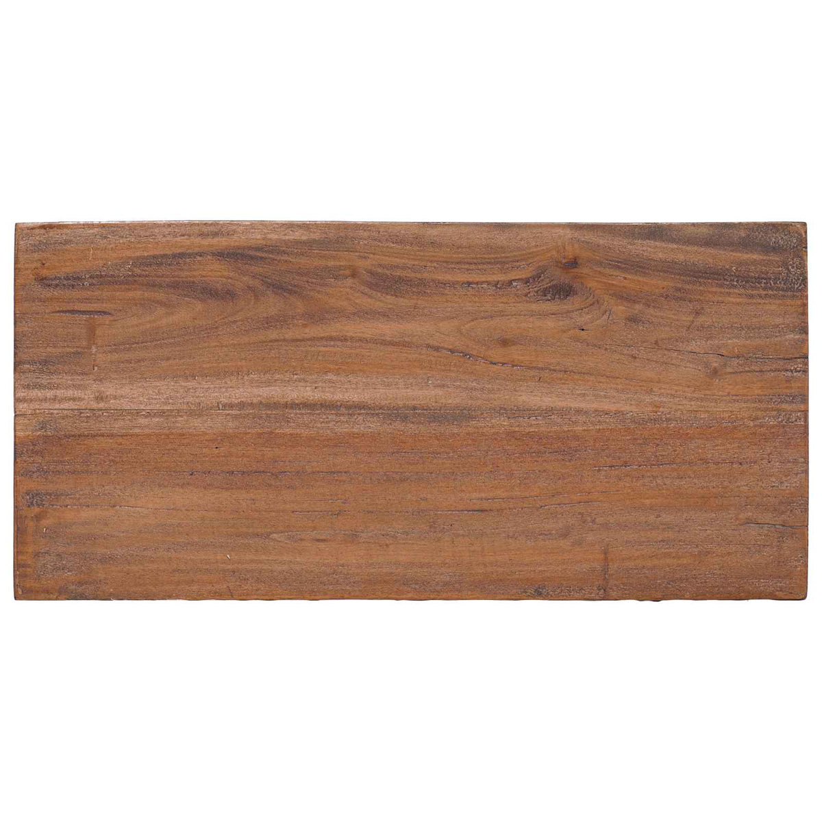 vidaXL ławka Naturalny 50,5 x 25 x 47,5 cm Lite drewno mahoniowe