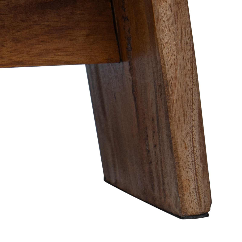 vidaXL Halka Naturalny 29 x 20 x 17 cm Drewno mahoniowe