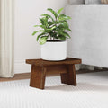 vidaXL Halka Naturalny 29 x 20 x 17 cm Drewno mahoniowe