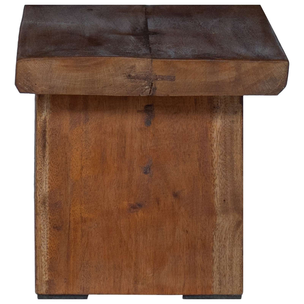 vidaXL Halka Naturalny 29 x 20 x 17 cm Drewno mahoniowe