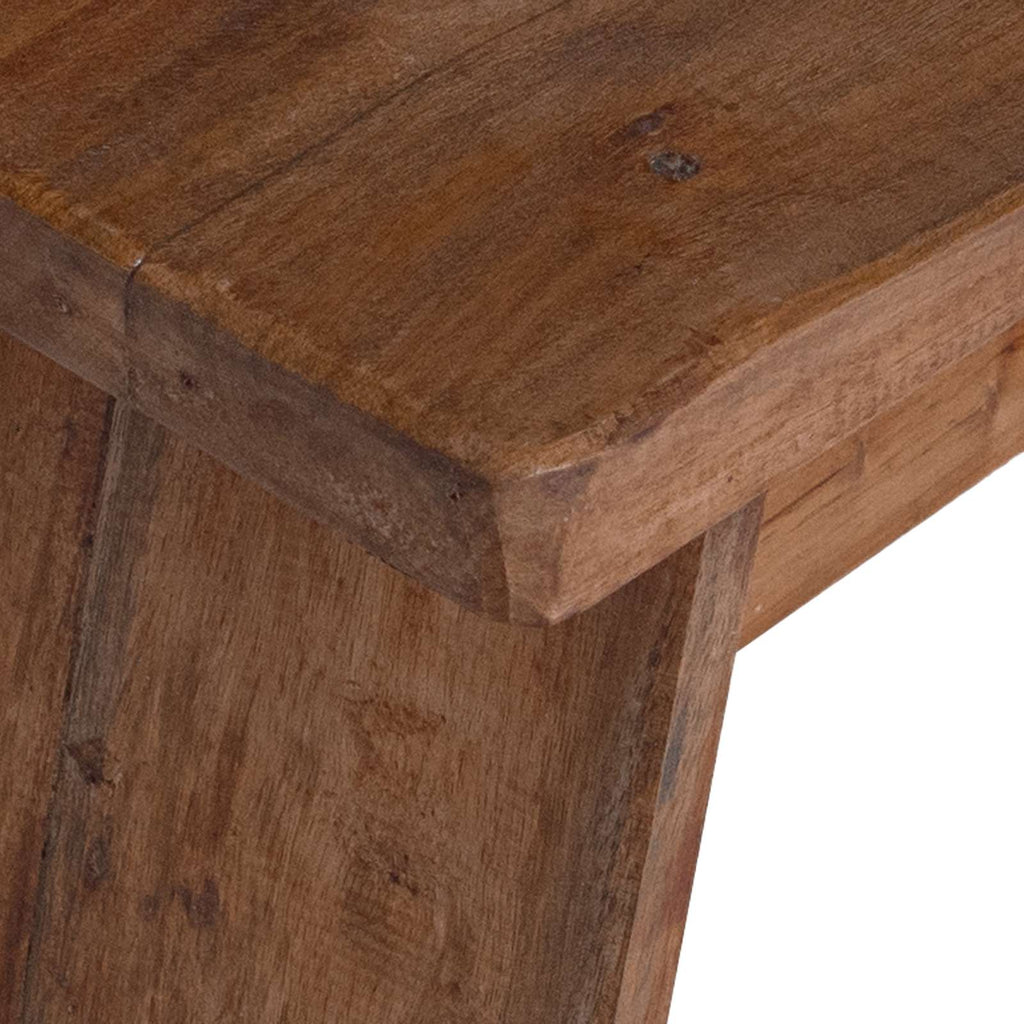 vidaXL Halka Naturalny 40 x 25 x 31 cm Drewno mahoniowe