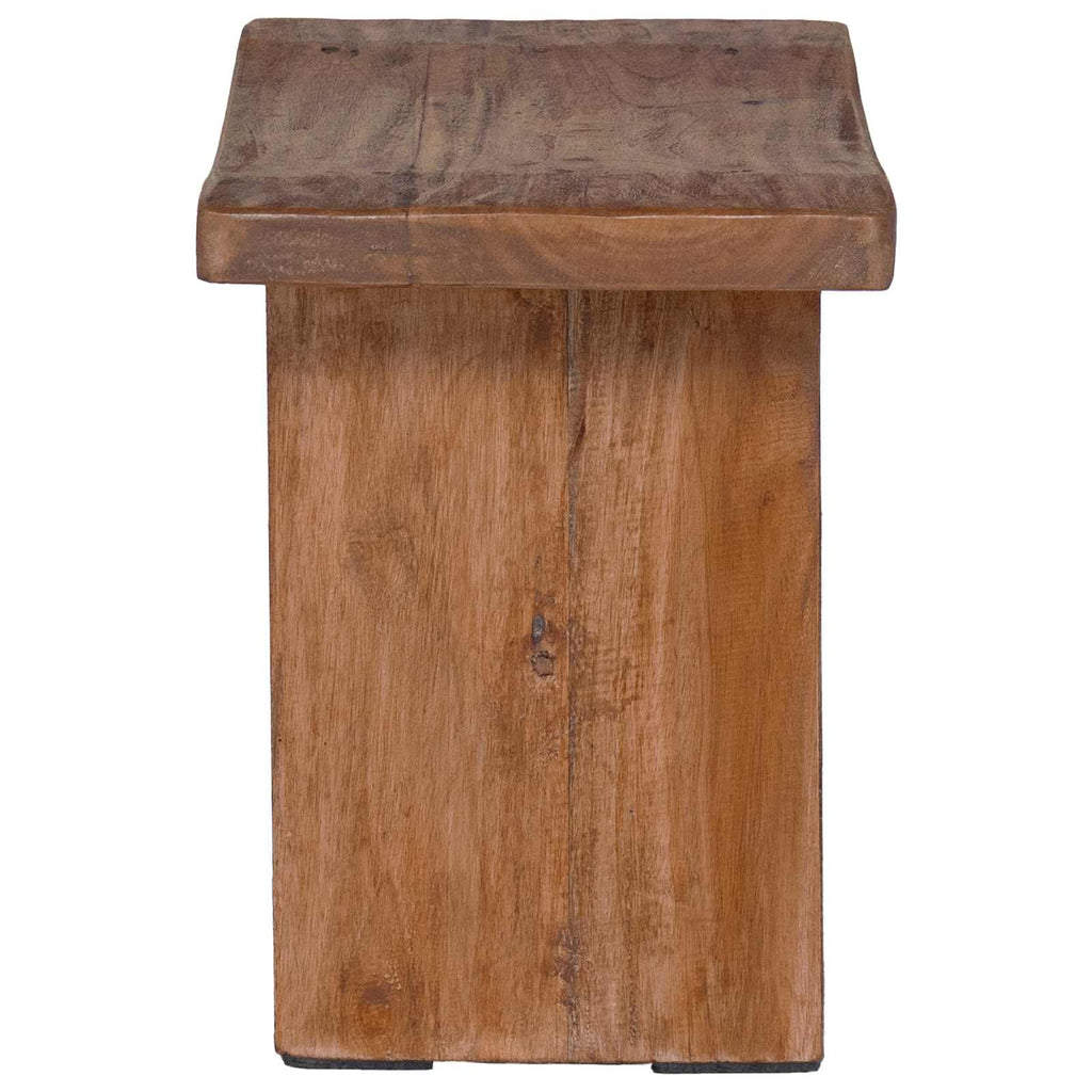 vidaXL Halka Naturalny 40 x 25 x 31 cm Drewno mahoniowe