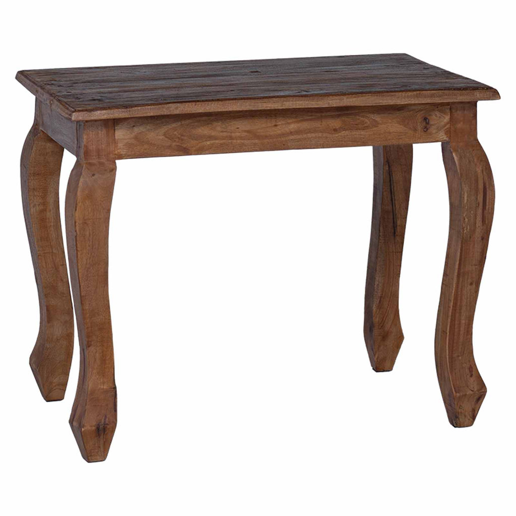 vidaXL Stolik Nesting 3 pcs Brązowy Lite drewno mahoniowe