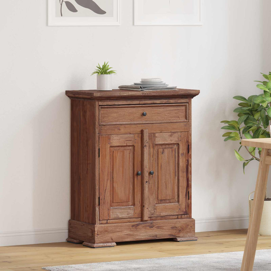vidaXL Szafka do przechowywania 63 x 30 x 79 cm Lite drewno mahoniowe