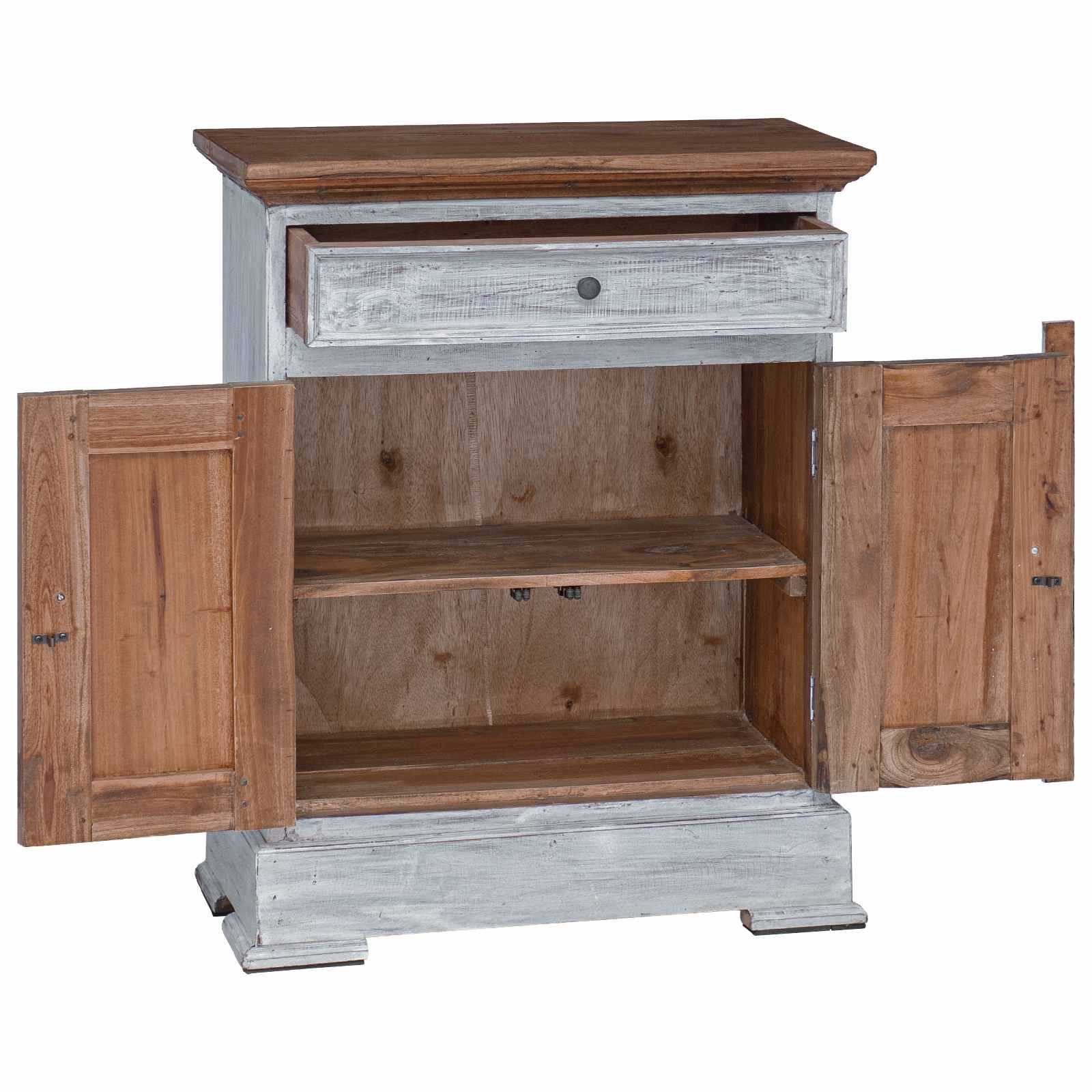 vidaXL Szafka do przechowywania 63 x 30 x 79 cm Lite drewno mahoniowe
