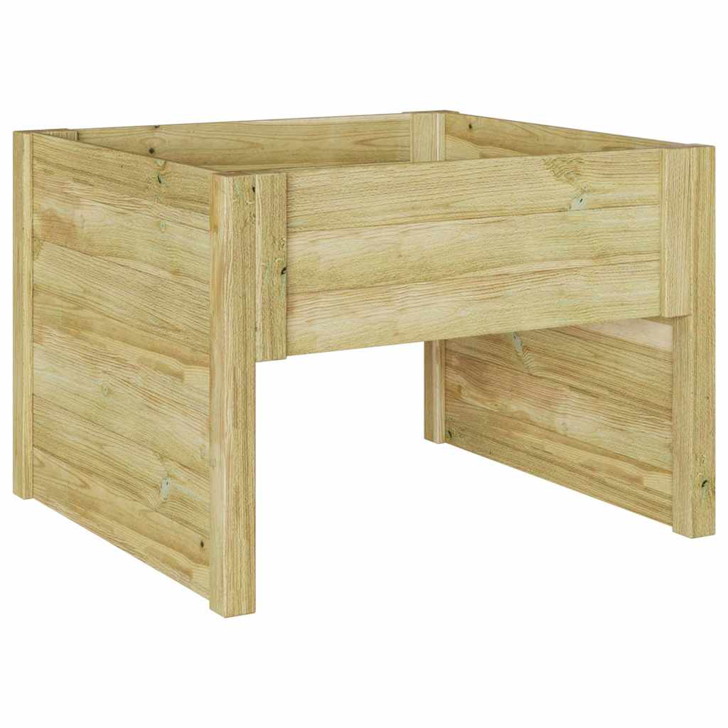 vidaXL Garaż dla kosiarki do trawnika Brązowy 79 x 73 x 56 cm