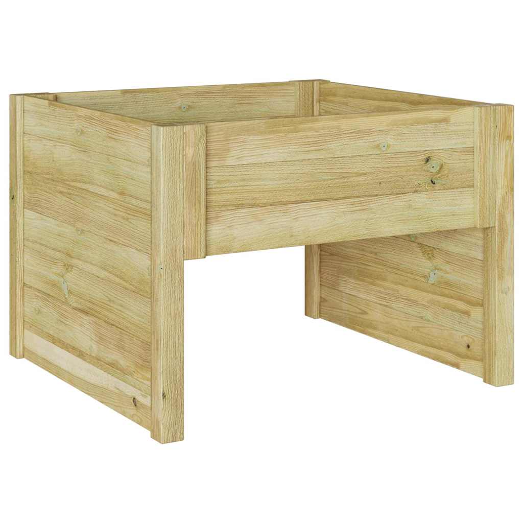 vidaXL Garaż dla kosiarki do trawnika Brązowy 79 x 73 x 56 cm