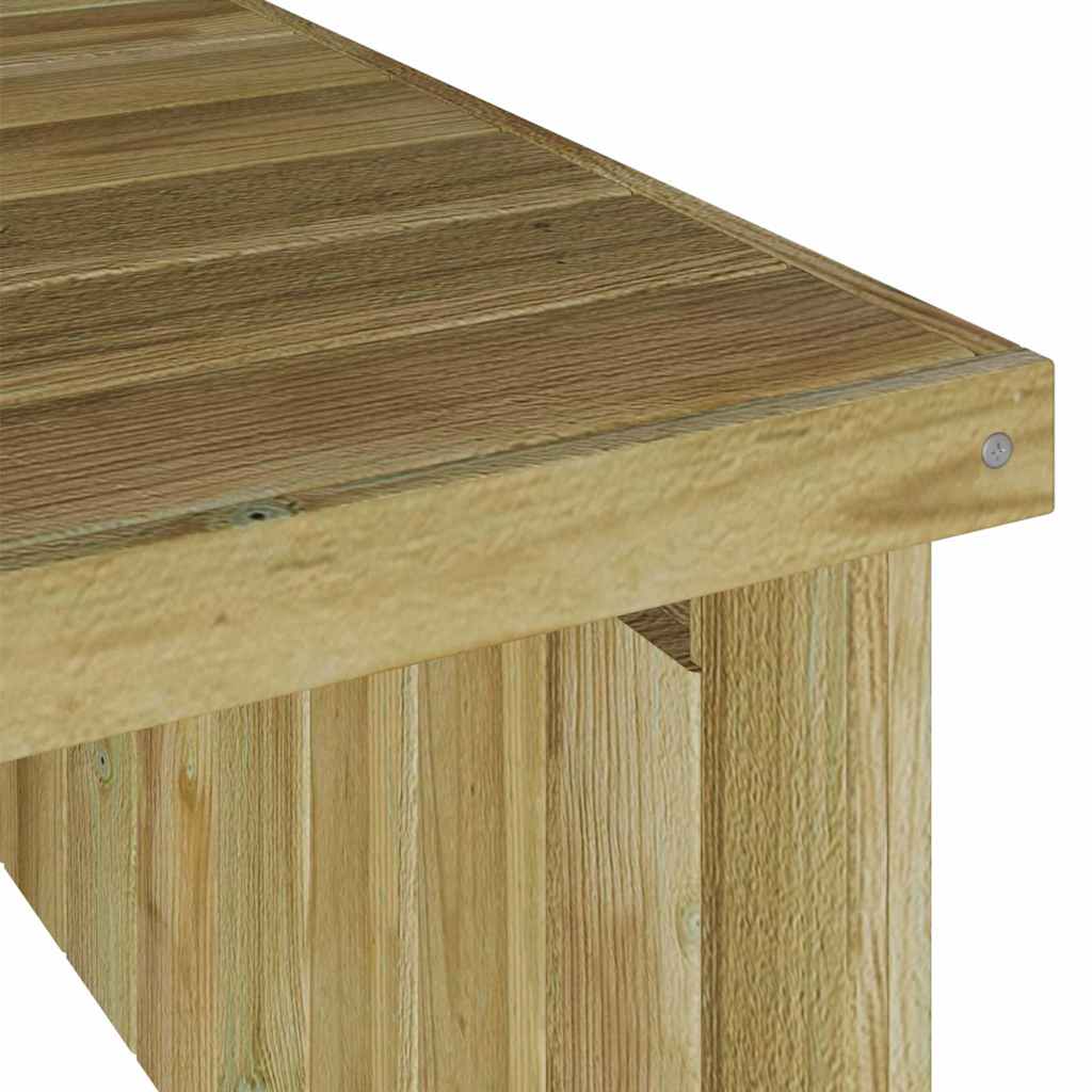 vidaXL Garaż dla kosiarki do trawnika Brązowy 73,5 x 81,5 x 38,5 cm