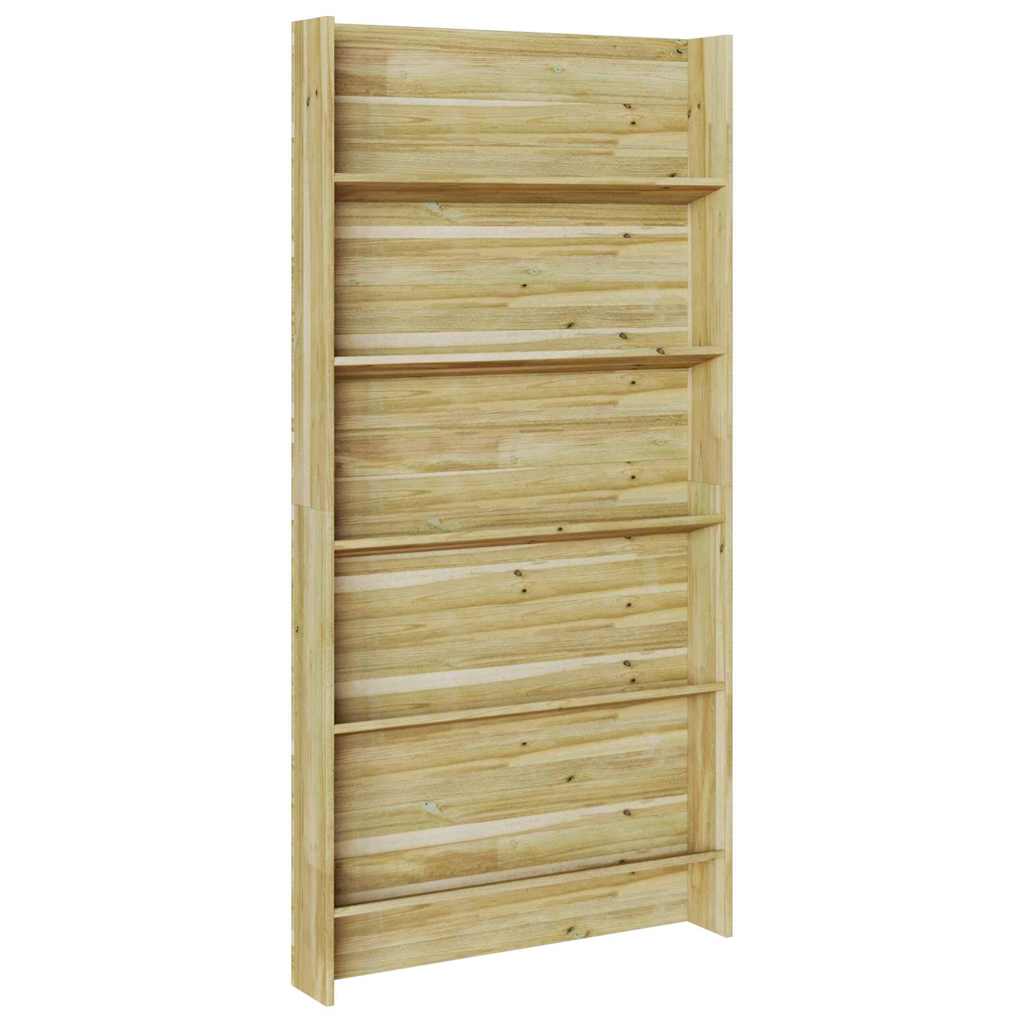 vidaXL Półki na rośliny z półką Brązowy 90 x 15 x 180 cm