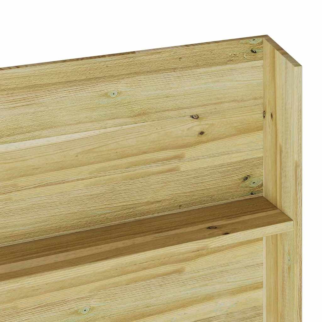 vidaXL Półki na rośliny brązowy 50 x 15 x 117 cm