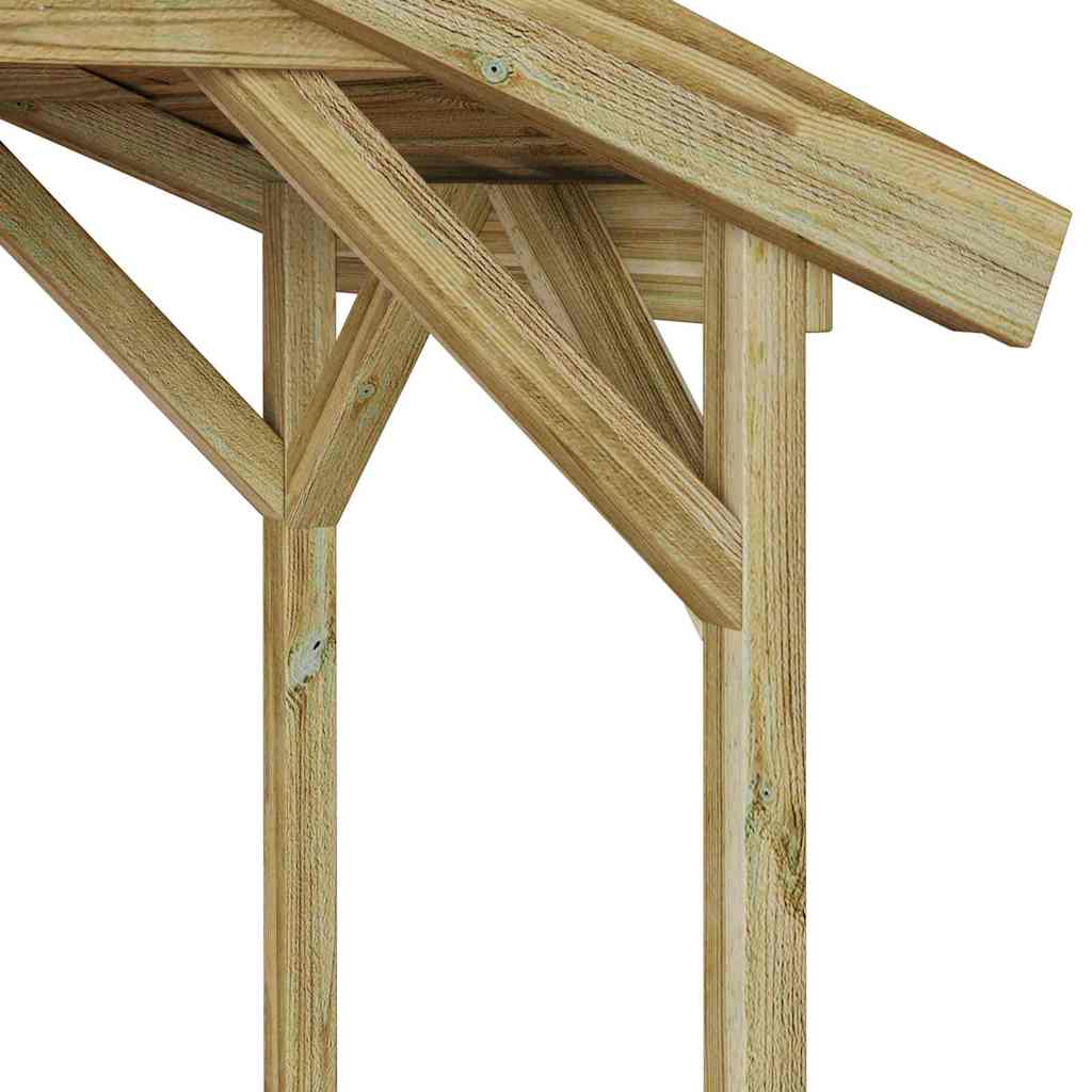 vidaXL Wiata grillowa 133,5 x 63 x 200 cm Impregnowane drewno sosnowe