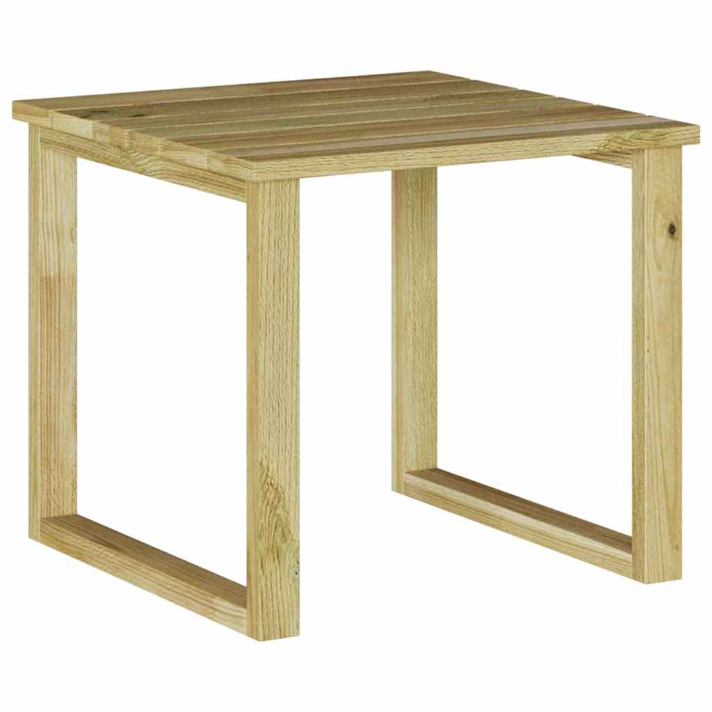 vidaXL stół Naturalny 40 x 40 x 36 cm Impregnowane drewno sosnowe