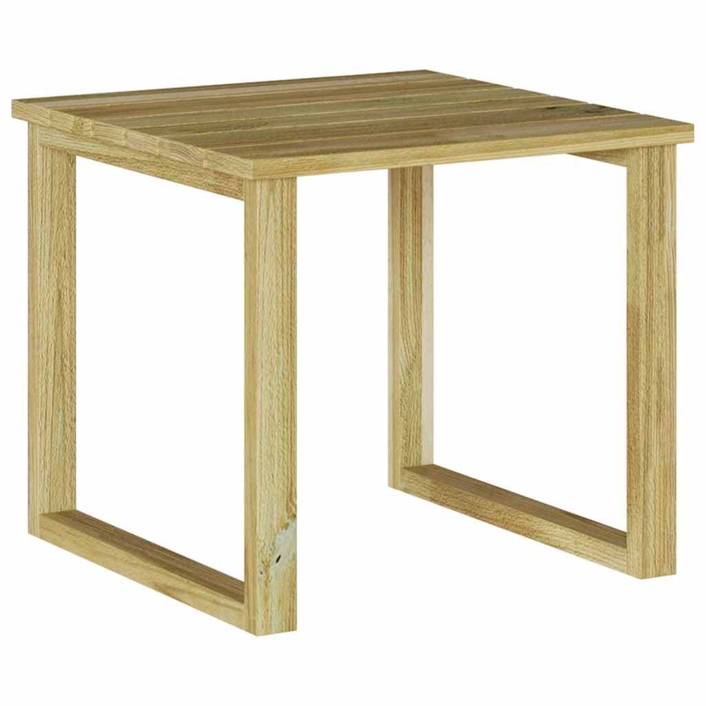 vidaXL stół Naturalny 40 x 40 x 36 cm Impregnowane drewno sosnowe