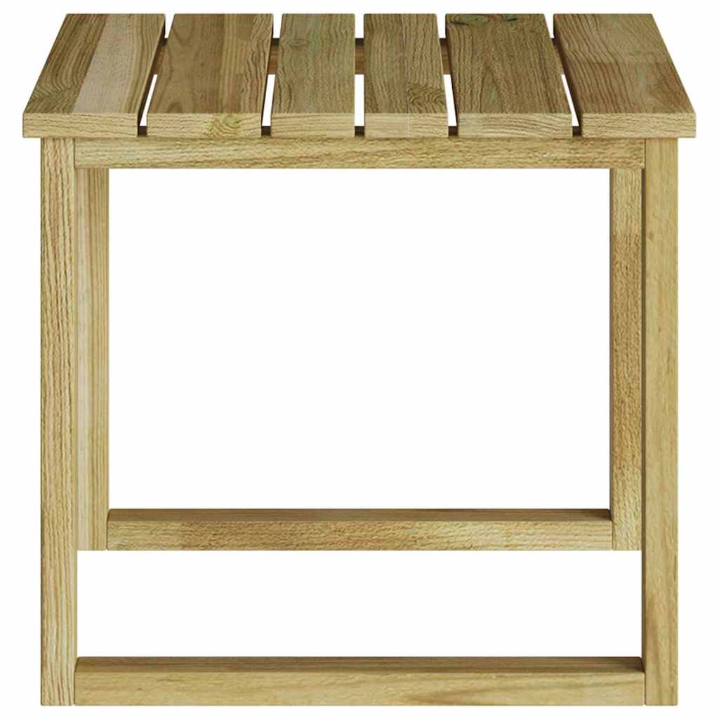 vidaXL stół Naturalny 40 x 40 x 36 cm Impregnowane drewno sosnowe