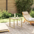 vidaXL stół Naturalny 50,5 x 50 x 46 cm Impregnowane drewno sosnowe