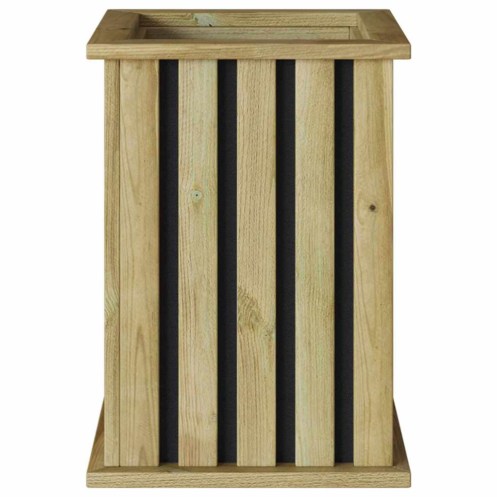 vidaXL Skrzynki na rośliny Brązowy 33 x 33 x 45 cm