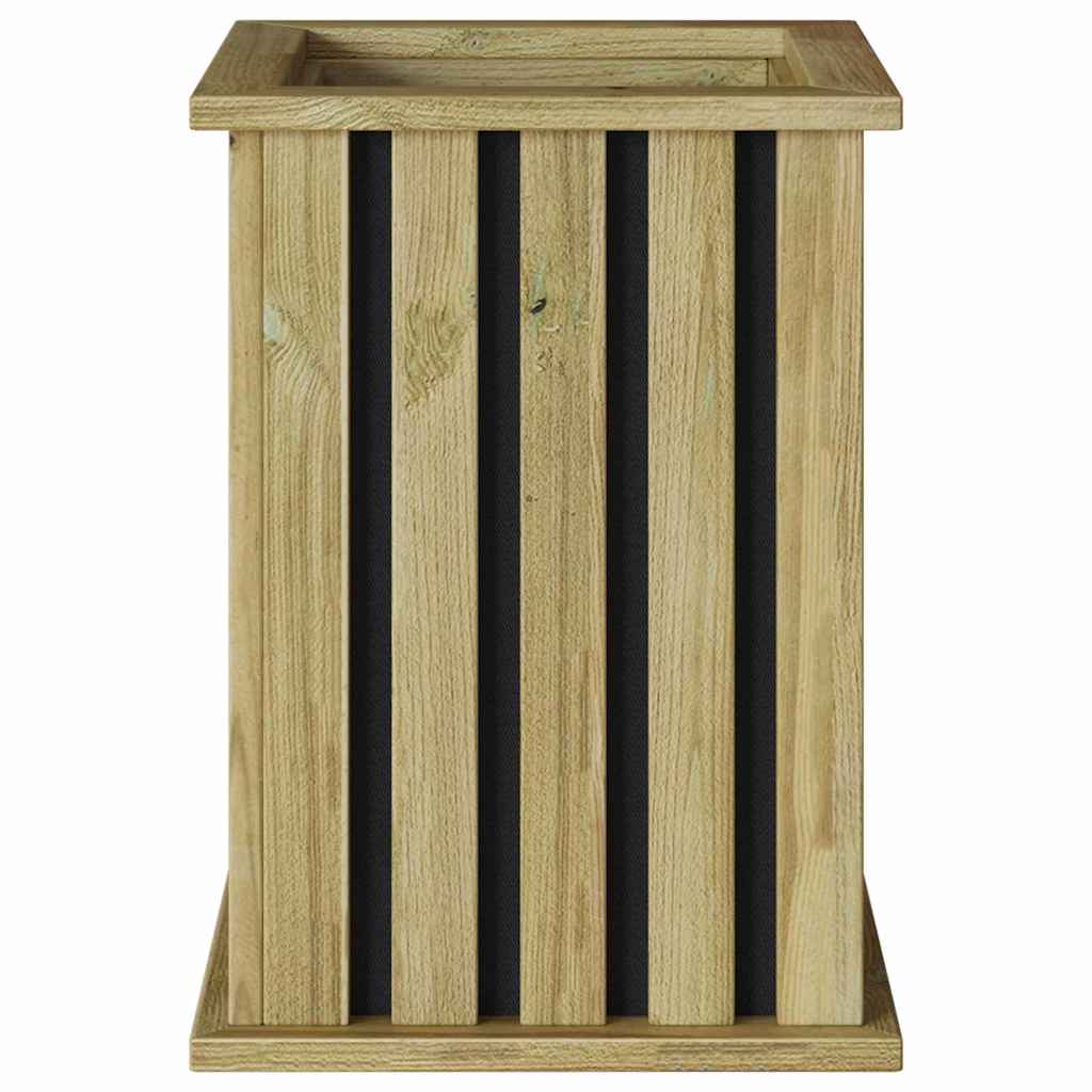vidaXL Skrzynki na rośliny Brązowy 33 x 33 x 45 cm