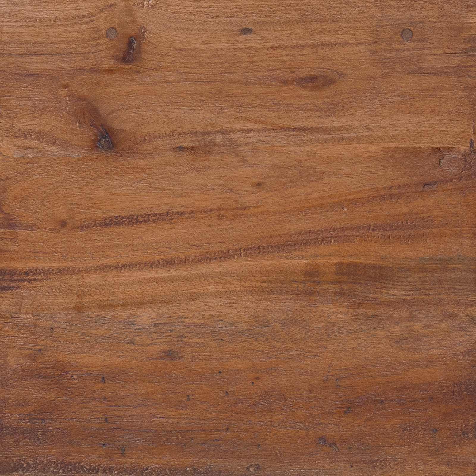 vidaXL Stolik boczny Brązowy 38 x 28 x 72 cm Lite drewno mahoniowe
