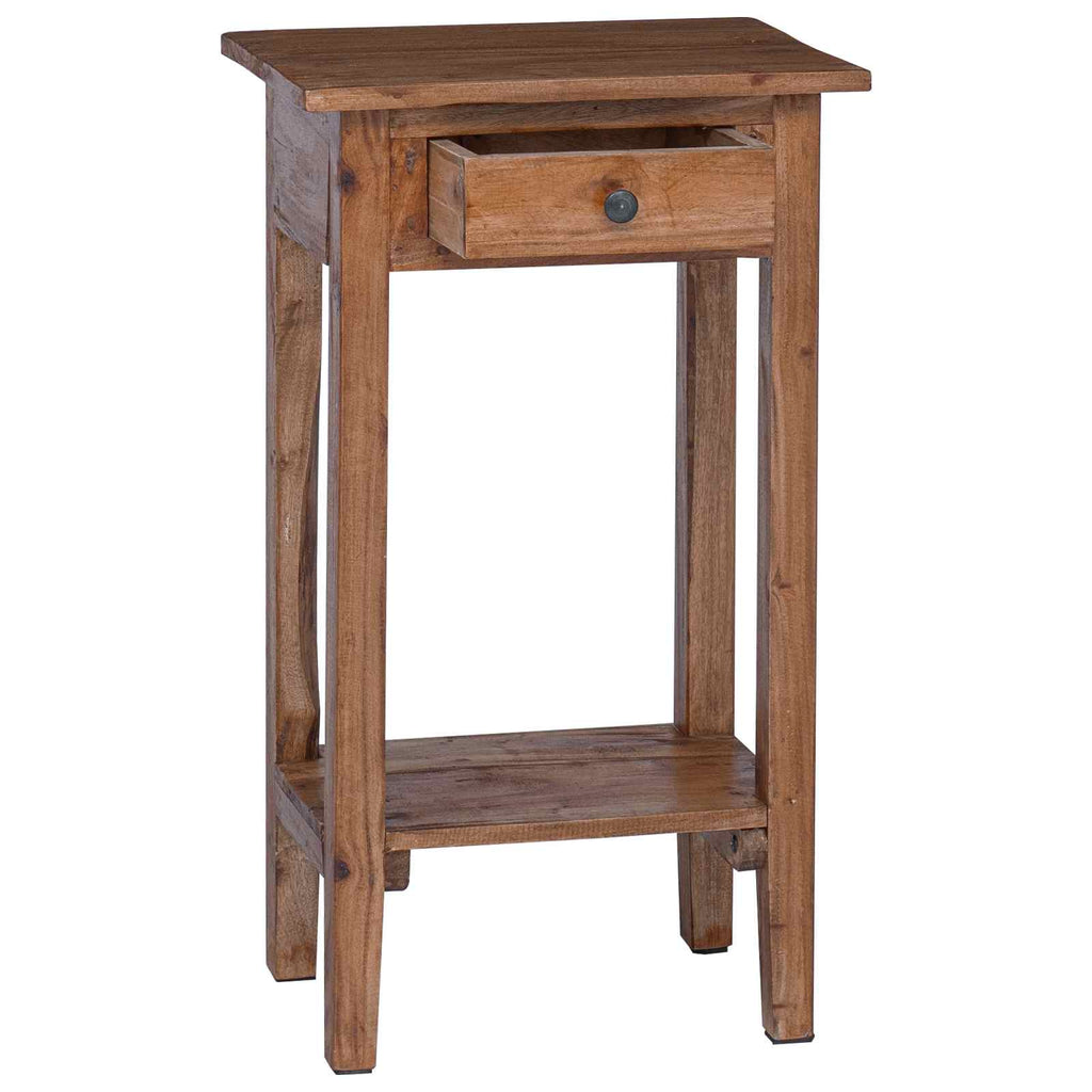 vidaXL Stojak na rośliny Brązowy 34 x 25 x 52 cm Drewno mahoniowe