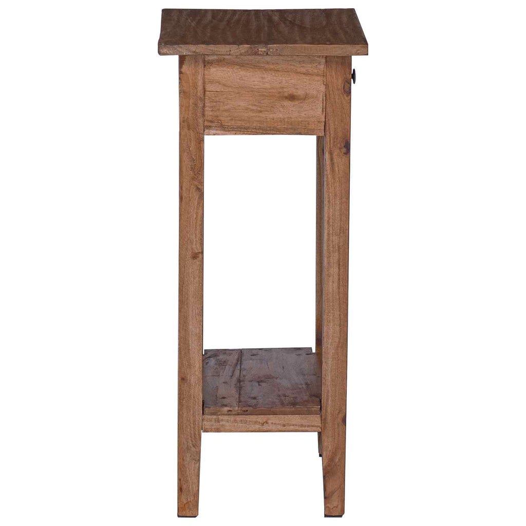 vidaXL Stojak na rośliny Brązowy 34 x 25 x 52 cm Drewno mahoniowe