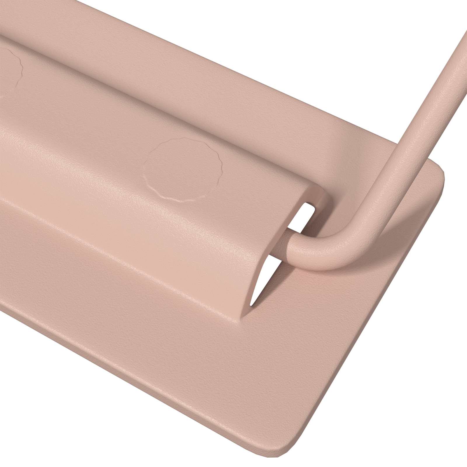 vidaXL Uchwyty do szafek 2 pcs Różowy 85 x 45 mm Metal