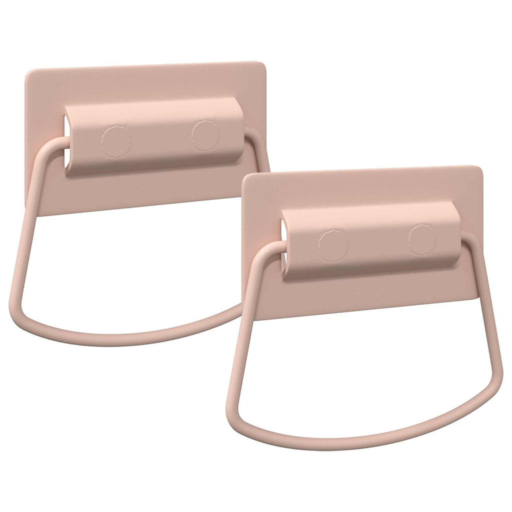 vidaXL Uchwyty do szafek 2 pcs Różowy 85 x 45 mm Metal