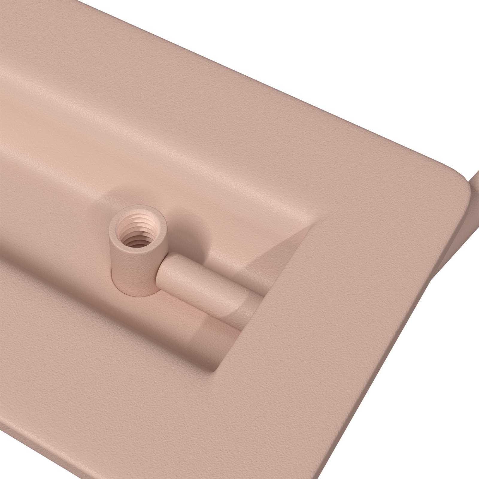 vidaXL Uchwyty do szafek Różowy 85 x 45 mm Metal