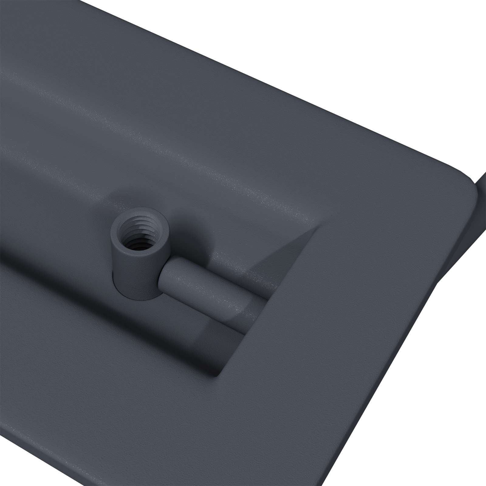 vidaXL Uchwyty do szafek 2 pcs Antracyt 85 x 45 mm Metal