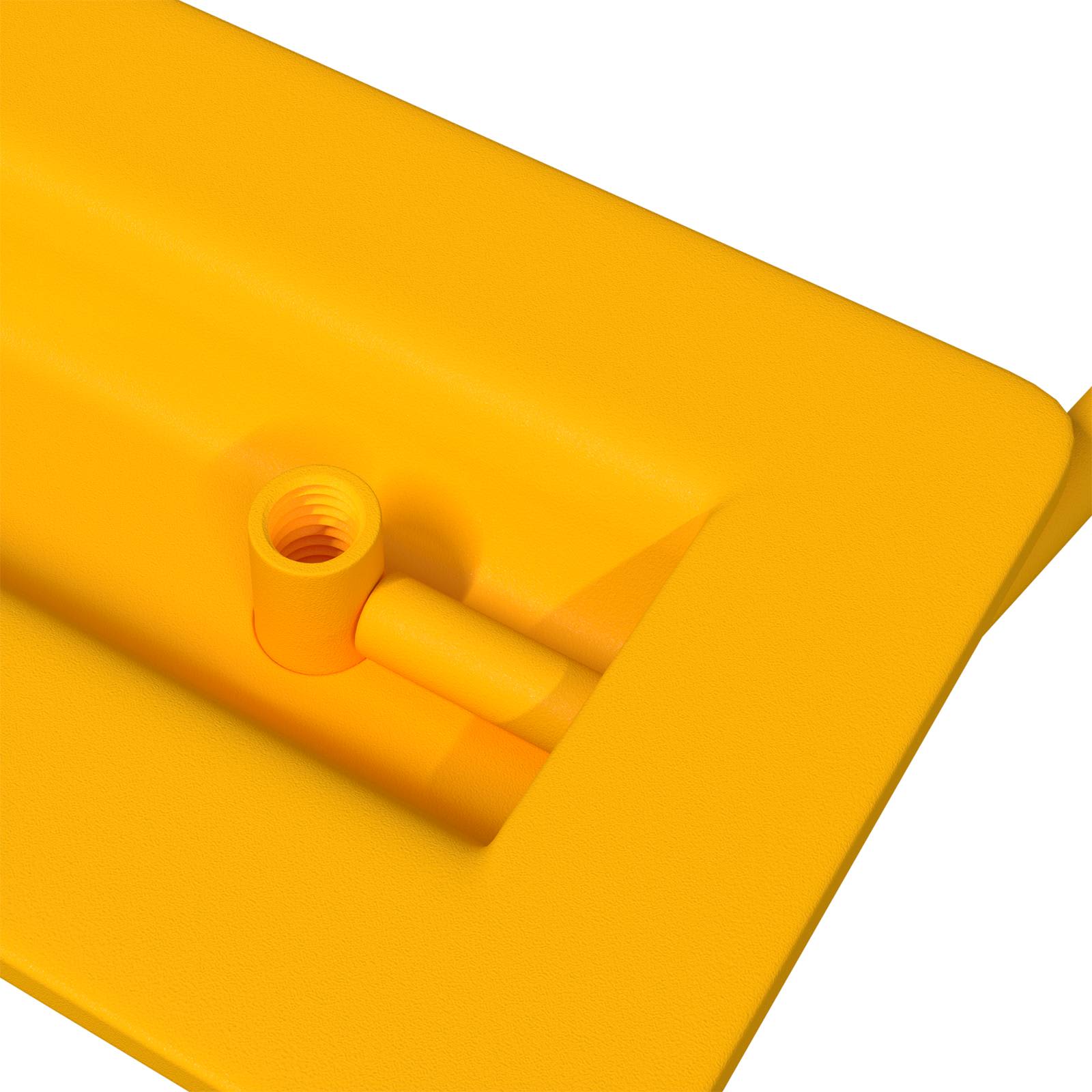 vidaXL Uchwyty do szafek 2 pcs Musztardowy 85 x 45 mm Metal