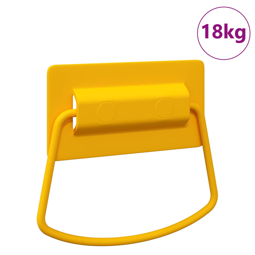 vidaXL Uchwyty do szafek Musztardowy 85 x 45 mm Metal