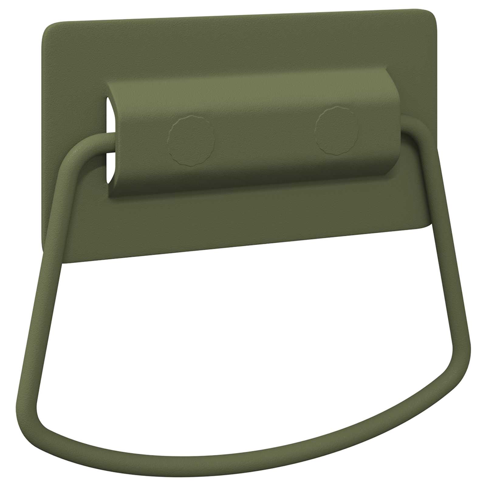 vidaXL Uchwyty do szafek Zielony oliwkowy 85 x 45 mm Metal