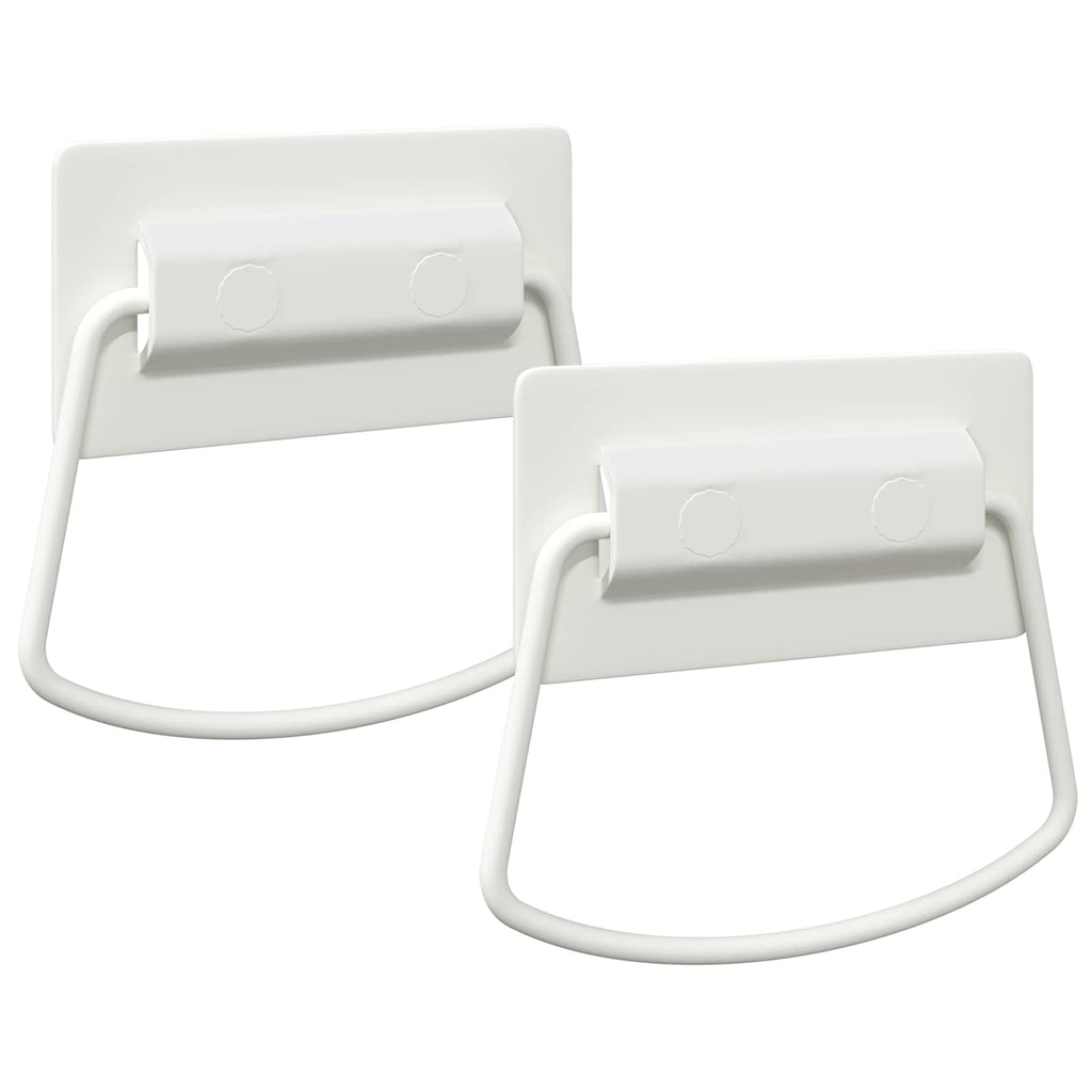 vidaXL Uchwyty do szafek 2 pcs Biały 85 x 45 mm Metal
