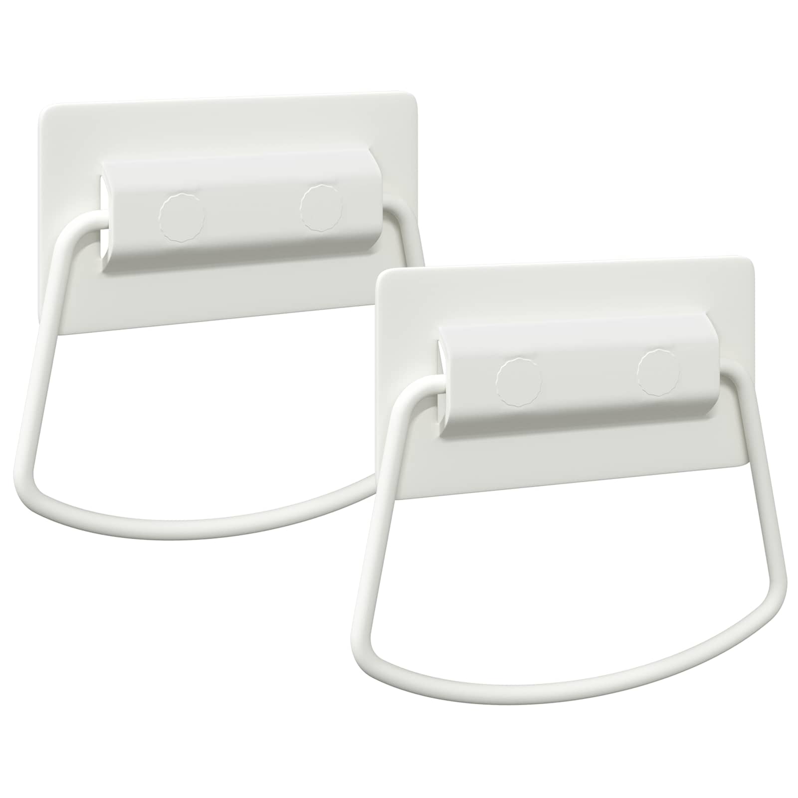 vidaXL Uchwyty do szafek 2 pcs Biały 85 x 45 mm Metal